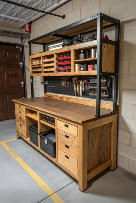 Workbench & tool cabinet